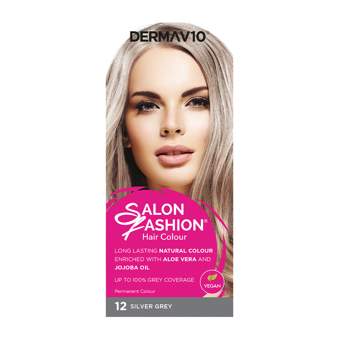 Salon Fashion Hair Colour Silver Grey 12 - DermaV10