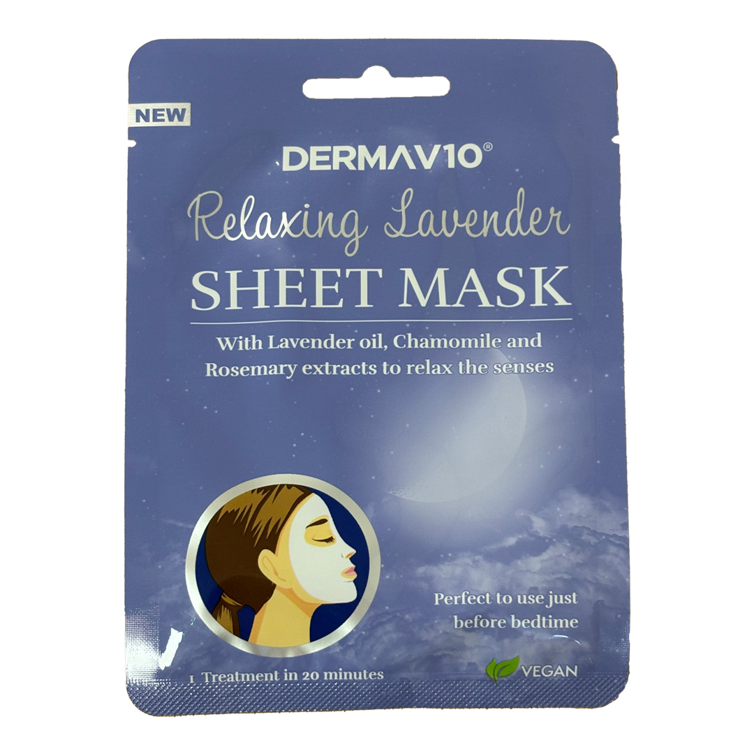 Relaxing Lavender Sheet Mask
