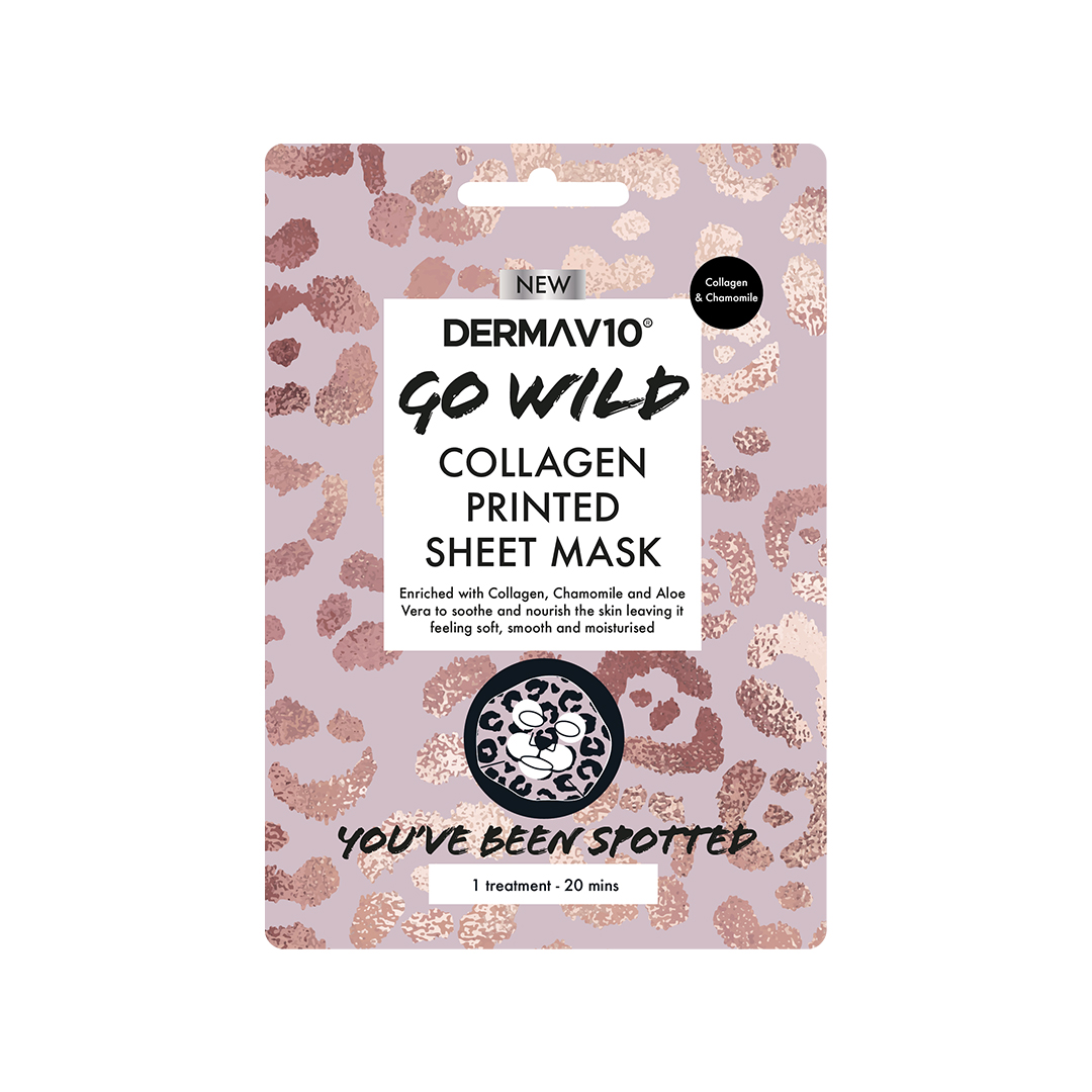 Go Wild Printed Hair Sheet Mask