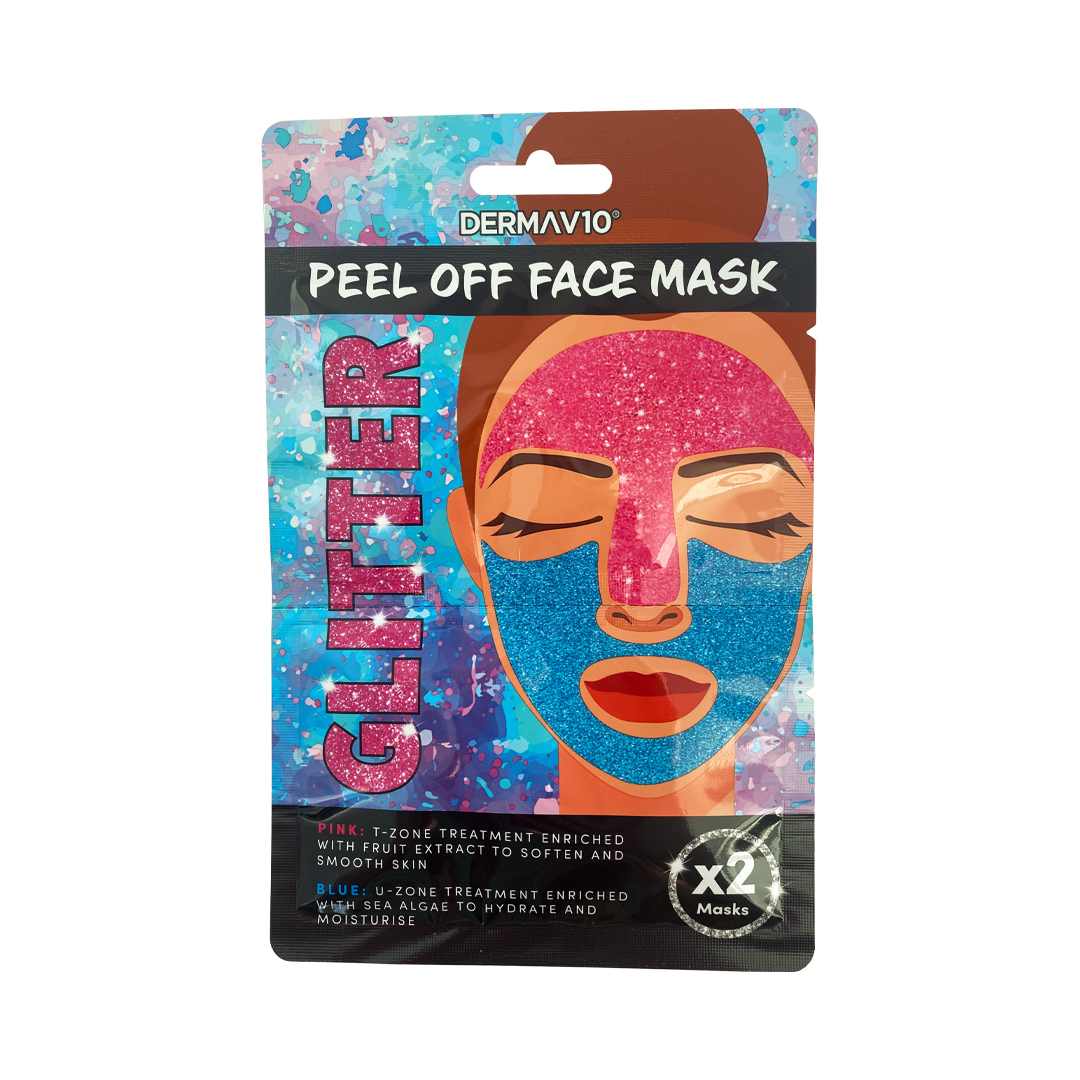 Glitter Duo Peel Off Mask Dermav10